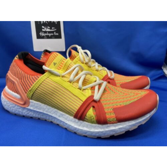 adidas gazelle silver green womens Adidas Stella McCartney Ultra Boost Orange Grey (W)